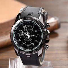 Men's Watch Sports Silicone Strap Watches Masculino Relogio Durable Silicone Military Quartz Clock Reloj Hombre