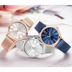 MINI FOCUS Women Watches Top Brand Luxury Quartz Gold Watch Women Fashion Stainless Steel Ladies Wrist Watches Relojes Mujer
