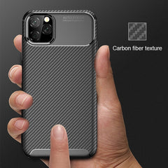 Luxury Case for iPhone 11 Silicone Phone Case for iPhone 11 Pro Max 2019 Carbon Fiber Protective Cover for iPhone XR X XS Max