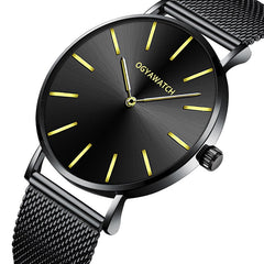 Luxury Men Watch Full Steel Quartz ROSE GOLD Wrist Watches Men's Watch Retro Relojes Hombre Watch Fashion Clock Relohio Watches