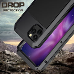 Luxury 360 Full Protect Metal Aluminum Phone Case for iPhone 11 XS MAX XR X 6 6S 7 8 Plus Shockproof Cover For iPhone 11 Pro Max
