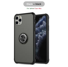 Magnetic Car Holder Phone Case For iPhone 11 Pro Max XR X XS Max 8 7 6 6S Plus Matte Transparent phone Back Cover For iPhone 11