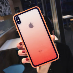 Shockproof Bumper Transparent Silicone Frame Phone Case For iPhone 11Pro MAX X XR XS Max 8 7 6 6S Plus protection Back Cover