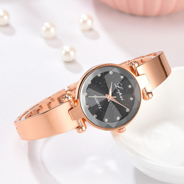 Luxury Rhinestone Watches For Women Crystal Analog Quartz Wristwatches Ladies Sports Dress Clock Irregular Dial Bracelet Strap @