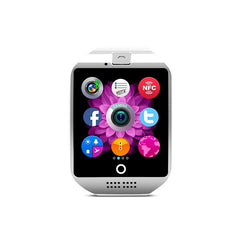 Q18 Passometer Smart Watch With Touch Screen Camera Support TF Card Bluetooth SmartWatch Smart Watches For Android/iOS Phone