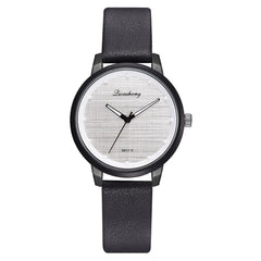 Featured Women Watches Dot Dial Ladies Fashion Quartz Wristwatch Fashion Leather  Strap Clock  Casual Dress Zegarki Damskie@50