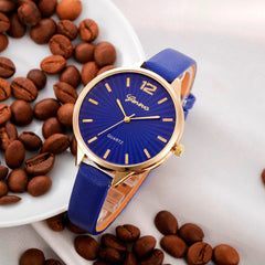 Women Watches Modern Quartz Wristwatch Stainless Steel Bracelet High Quality Casual For Woman Montre Femme Leather Strap Clock