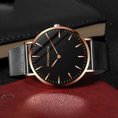 Men's Watches Relojes Hombre Men Watch Top Brand Luxury Business Watches Men's Stainless Steel Male Clock relogio masculino saat