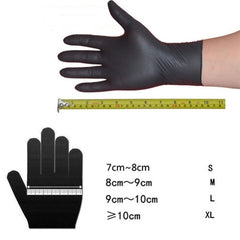 20Pcs/10 Pairs Home Disposable Hair Coloring Latex Gloves Cooking gloves Universal House cleaning Tattoo Glove Tool Blue/Black