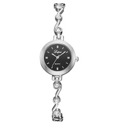 Cassic Lvpai Women Watches Small Scale Dial Ladies Quartz Wristwatch Rhinestone Alloy Strap Casual Clock Gift Zegarki Damskie@50