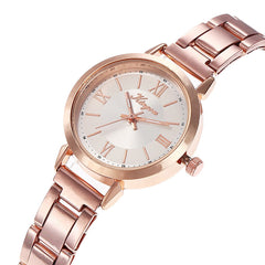 Business Style Women Watches Simple Scale Dial Ladies Quartz Wristwatch Alloy Strap Fashion Clock Metting Gift Reloj Mujer@50