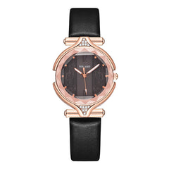 Hot Women Watches Fashion Dial Ladies Watch Quartz Wristwatch Pink Leather Gift Female Clock Zegarki Damskie NEW Free Shipping@5