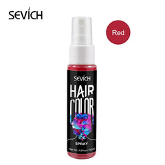 Sevich 30ml One-off Liquid Spray Hair Dye 5 Colors Temporary Non-toxic DIY Hair Color Washable One-time Hair Dye