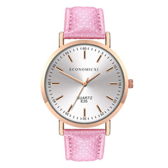 Cassic Style Women Watches High Quality Leather Strap  Dial Ladies Quartz Wristwatch Scale Dial Clock Gift Relojes Para Mujer@50