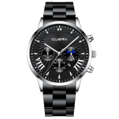 Cassic Watch Men Fashion 2020 Crystal Stainless Steel Analog Quartz Wrist Watch Business Alloy Belt Clock Relogios Masculino @50