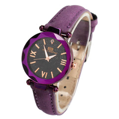 Luxury Women's Watches Starry Sky Dial Ladies Fashion Quartz Wristwatch Soild Color Strap Clock Casual Dress Reloj Mujer 2019@50