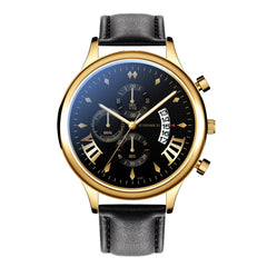 Luxury Fashion Mens Business Watches Men Casual Calendar Watch Stainless Steel Mesh Belt Quartz Wristwatch relogio masculino