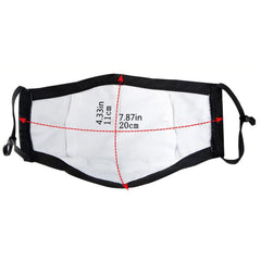 PM2.5 Children Cotton Anti Dust Mouth Mask Activated Carbon Filter Windproof With Breathing Valve Face Masks
