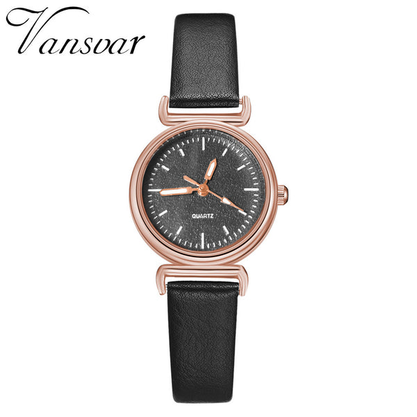 High Quality Women Watches Scale Dial Ladies Analog Quartz Wristwatch Design Leather Strap Fashion Clock Dress Gift Reloj Mujer5