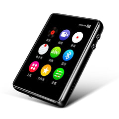 Full Touch Screen Bluetooth MP3 Player 8GB 16GB Music Player With FM Radio Video Player E-book Player MP3 With Speaker