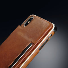 Luxury Leather Card Wallet Cases For iPhone 11Pro XS Max X XR 8 7 6 6S Plus Card Slot Soft Silicone shockproof Back Cover Capa