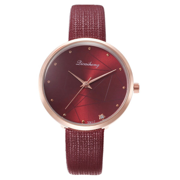Women Casual Quartz Watch Leather Band Watch Analog Wrist Watch Fashion New Hot Sale Ladies Clock Gift Zegarki Damskie 2020@50