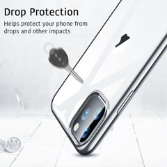 Midnight Green Plating Case for iPhone 11 Pro Max Luxury Soft Silicone Transparent Phone Case for iPhone 11 X XR XS Max 8 7 6 6s