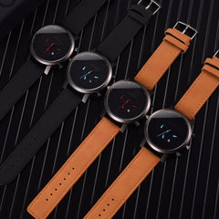New Men's Watch Casual Large Dial Calendar Clock Simple Belt Wild Sport Quartz Watches for Men Erkek Kol Saati Relogio Masculino