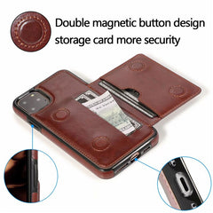Leather Flip Wallet Magnetic Case For iPhone 11 Pro MAX XR X XS MAX 8 Plus 6 6S Plus 7 Plus Phone Case Multi Card Holders Cover