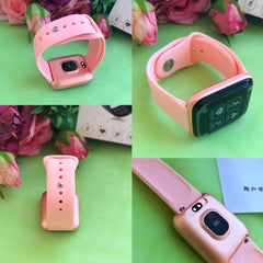 Smart Watch MK6 Fitness Watch WaterProof Bluetooth Sport Heart Rate Tracker Call/Message Reminder Smartwatch for Android iOS