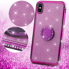 Glitter Powder Transparent Phone Case For iPhone 11 Pro Max XR X XS Max 8 7 6 6SPlus Shining Soft Silicone Shockproof Back Cover