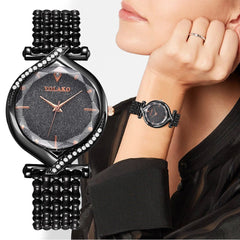 Women's Watches Designer Starry Sky Quartz Ladies Watches Rhinestone Watch Women Luxury Wristwatches NEW Relojes Para Mujer@50