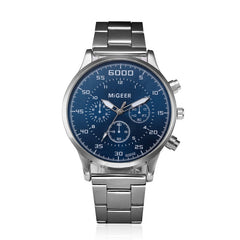 Top Men's Watch Black Fashion Stainless Steel Band Watch Business Wristwatch relogio masculino erkek kol saat cheap watches