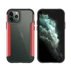 Armor Shockproof Metal Phone Case For iPhone 11 11 Pro Transparent  Hard PC+TPU Full Body Back Cover Capa For iPhone 11 Pro Max