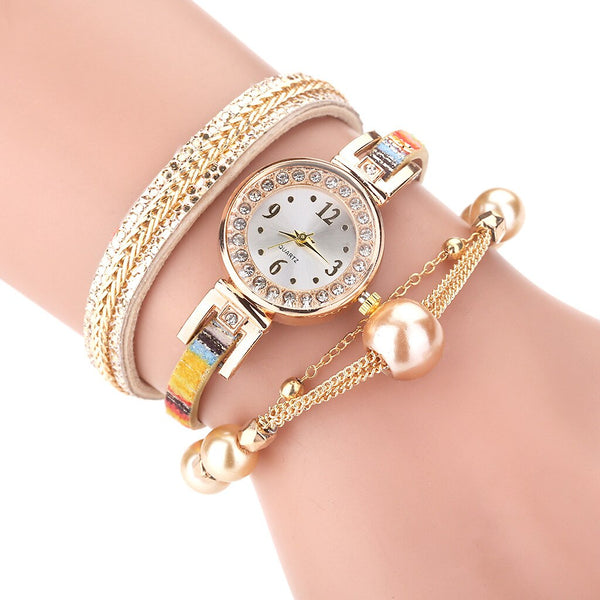 Women Watches Diamond Analog Quartz Ladies Watches Wristwatch Simple Clock Leather Bracelet Gift  Vintage 2020 Zegarki Damskie