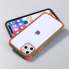 Transparent Phone Case For iPhone 11 11 Pro Max XR X XS Max X 8 7 6 6S Plus Soft Silicone Bumper Frame Shockproof Back Cover