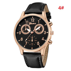 New Fashion Sports WristWatch  Relogio Masculino Men Watch Leather Band Military Watches Men's Watch Male Clock