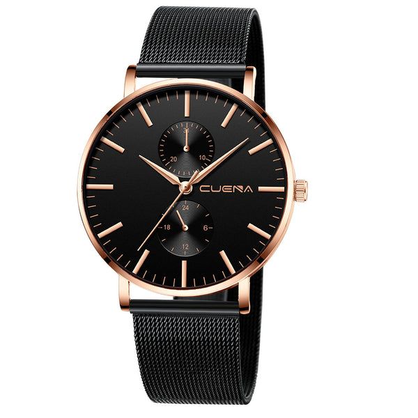 2020  Fashion Men Watches Business Band Analog Quartz Wristwatches Sport Leather Belt Watches Cusual Clock Gift Montre Homme@50