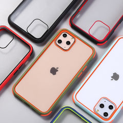 Transparent Phone Case For iPhone 11 11 Pro Max XR X XS Max X 8 7 6 6S Plus Soft Silicone Bumper Frame Shockproof Back Cover