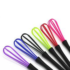 1PC Pro Salon Hairdressing Dye Cream Whisk Plastic Hair Mixer Barber Stirrer Hair Care Styling Tools Blender 6 Colors