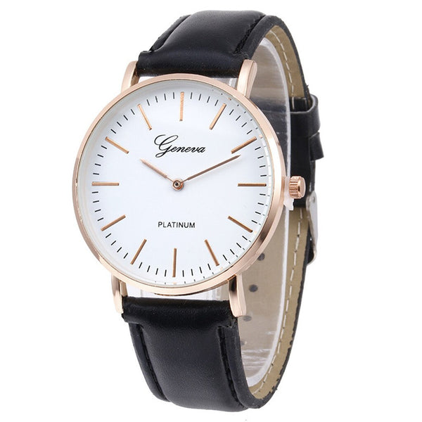 2020 Women Wtches Leather Strap Top Band Analog Quartz WristWatch Ladies Watch Women Dress Clock Business Gift Reloj Mujer*M