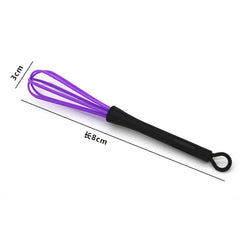 1PC Pro Salon Hairdressing Dye Cream Whisk Plastic Hair Mixer Barber Stirrer Hair Care Styling Tools Blender 6 Colors