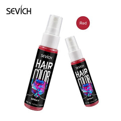 Sevich 30ml One-off Liquid Spray Hair Dye 5 Colors Temporary Non-toxic DIY Hair Color Washable One-time Hair Dye