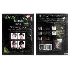 New Dyed Black Hair Shampoo One Wash Black Easy To Use Hair Dye White Hair Blackening Hair Dye Portable Two-in-one Package TSLM1
