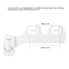 Non-Electric Bidet Attachment Toilet Bidet Seat Self-Cleaning Nozzle-Fresh Water Bidet Sprayer Mechanical Washing