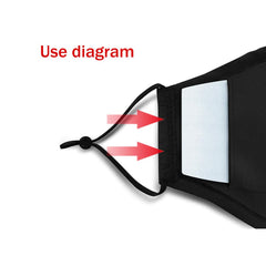 20Pcs/Pack PM2.5 Meltblown Cloth Non-Woven Filter For Moth Mask Face Mask Grade Filter