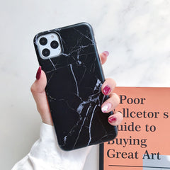 Luxury Marble Silicone Phone Case For iphone 11 Pro XS Max X XR 7 8 6 6S Plus Case Soft IMD Back Cover For iphone 8 7 Plus Funda