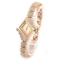 Women Watch Bracelet Gold Small Dial Quartz Leisure Watch Popular Wristwatch Hour Female Ladies Elegant Clock Mujer Relojes *M