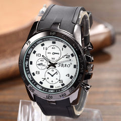 Men's Watch Sports Silicone Strap Watches Masculino Relogio Durable Silicone Military Quartz Clock Reloj Hombre