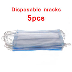 PM2.5 Anti Pollution Mask Dust Respirator Washable Reusable Masks With Valve Filter Cotton Unisex Mouth Muffle